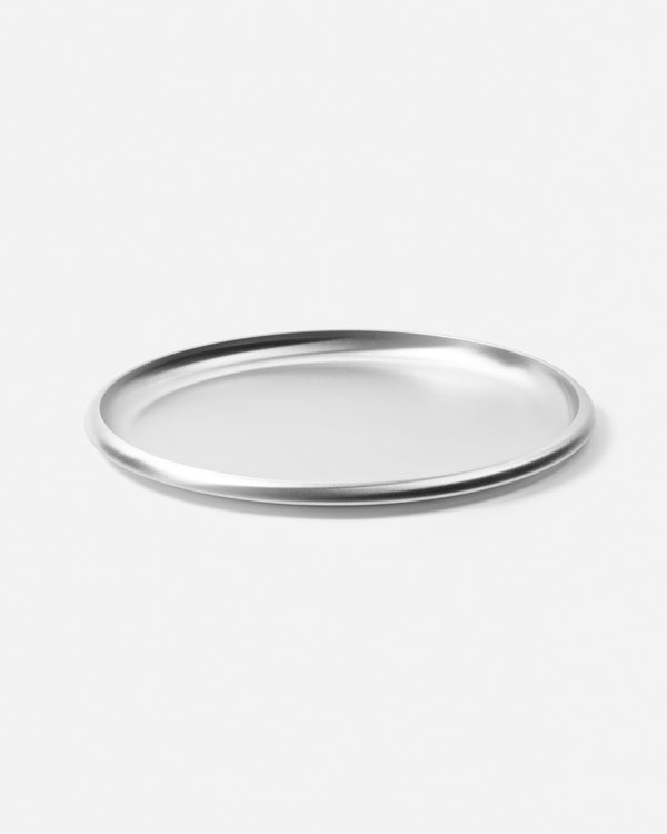Round Steel Tray 300 - Brushed