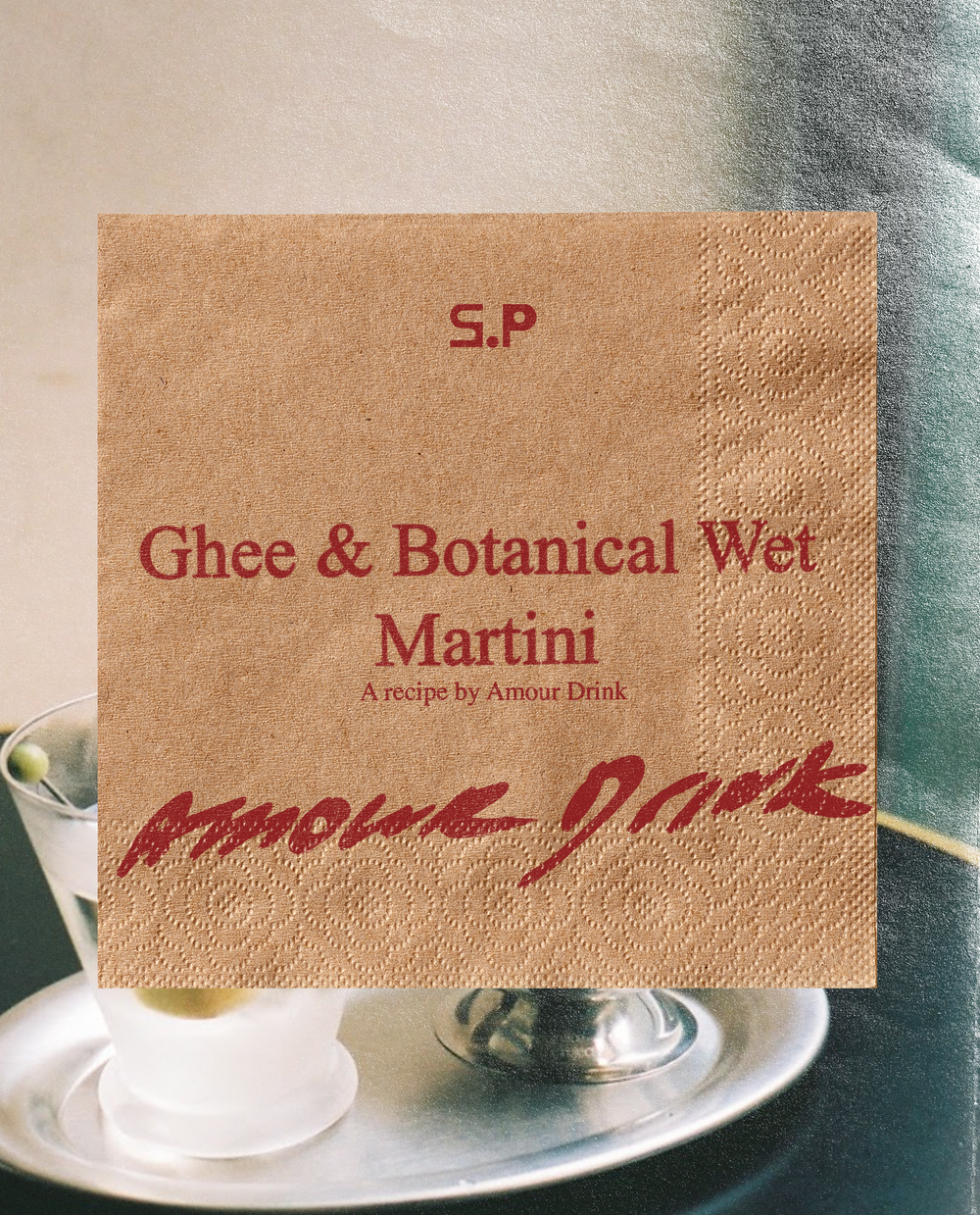Ghee & Botanical Wet Martini
