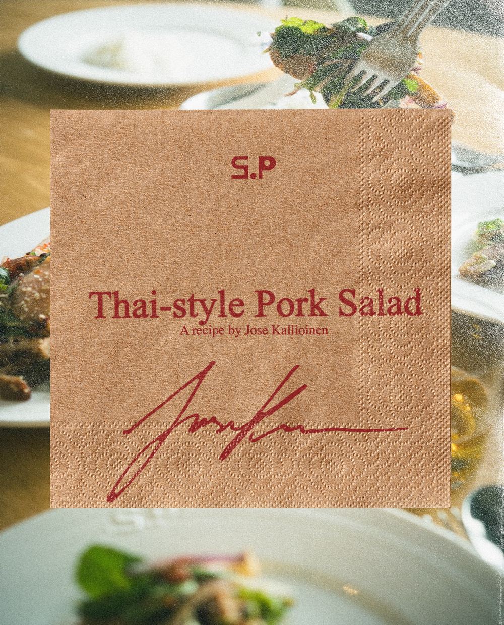 Thai-style Pork Salad
