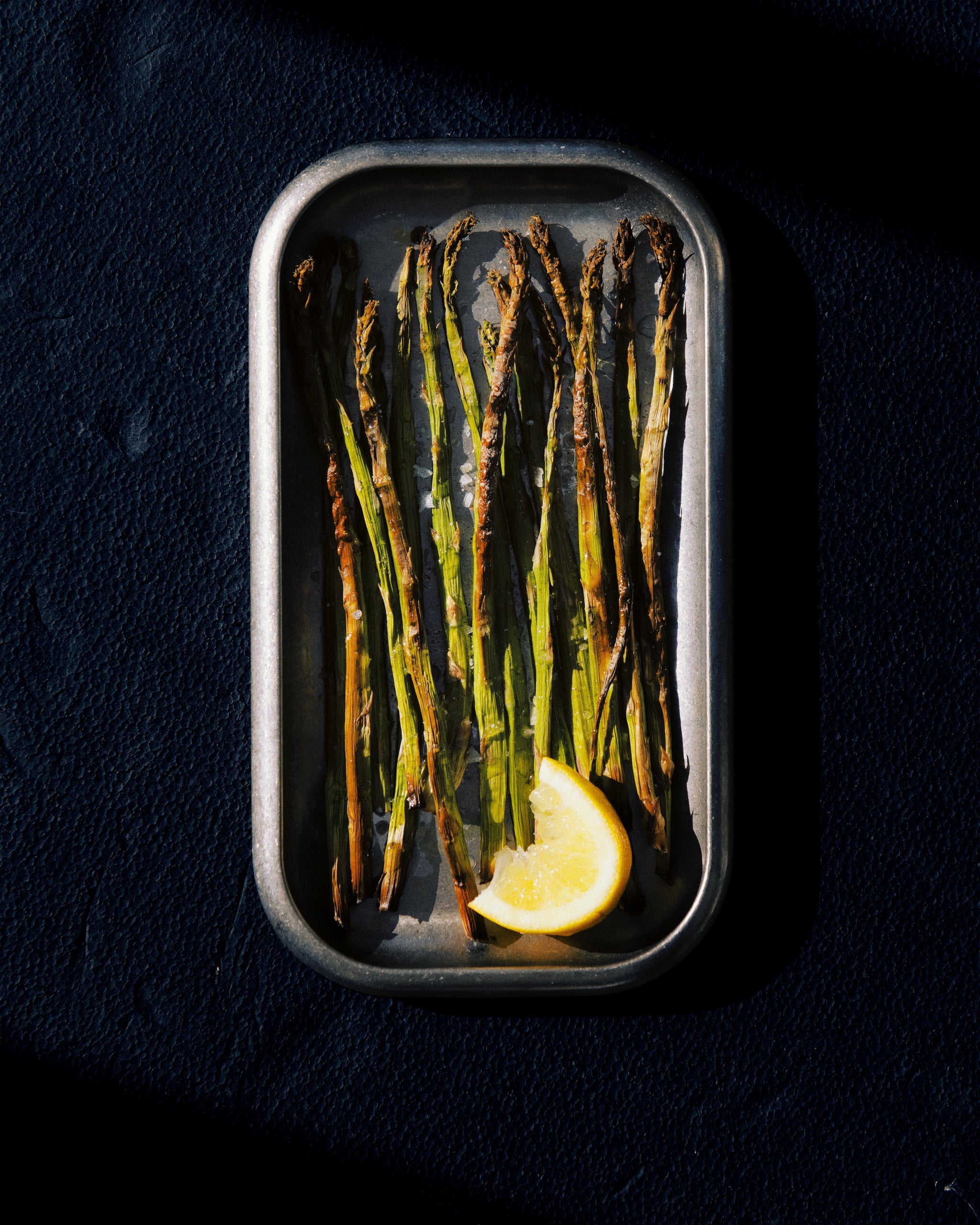 Small Steel Serving Tray - Stonewashed