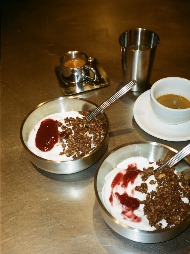 Stainless Steel Breakfast Bowl