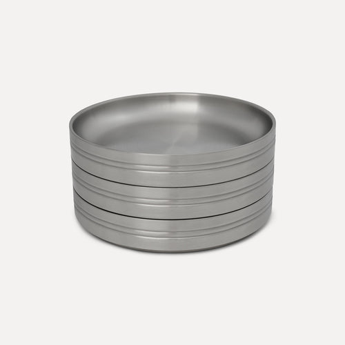 Stainless Steel Pasta Plate / Set of 2