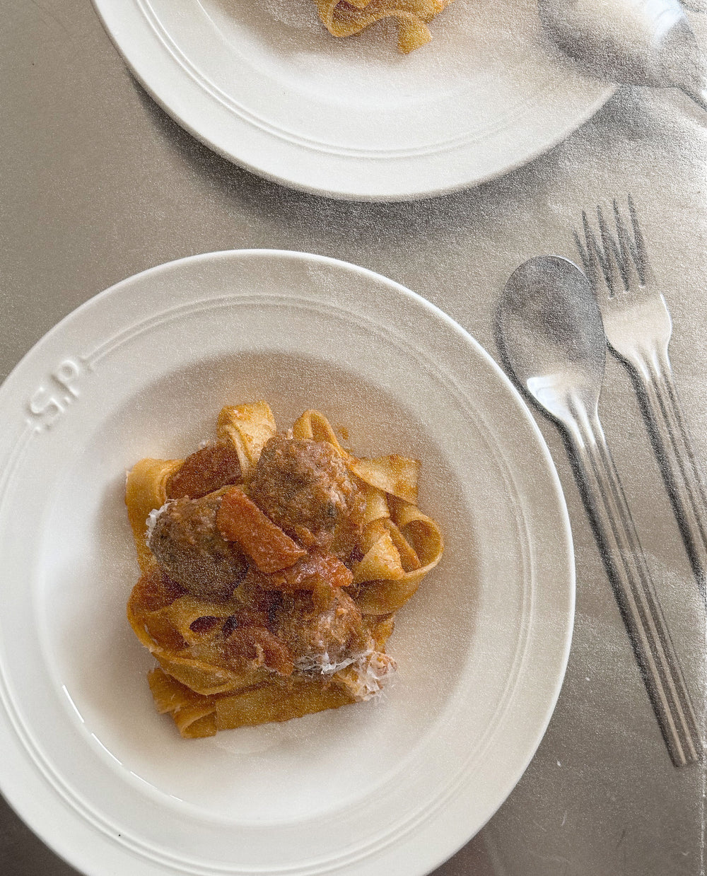Spaghetti Meatballs In Fresh Tomato Sauce