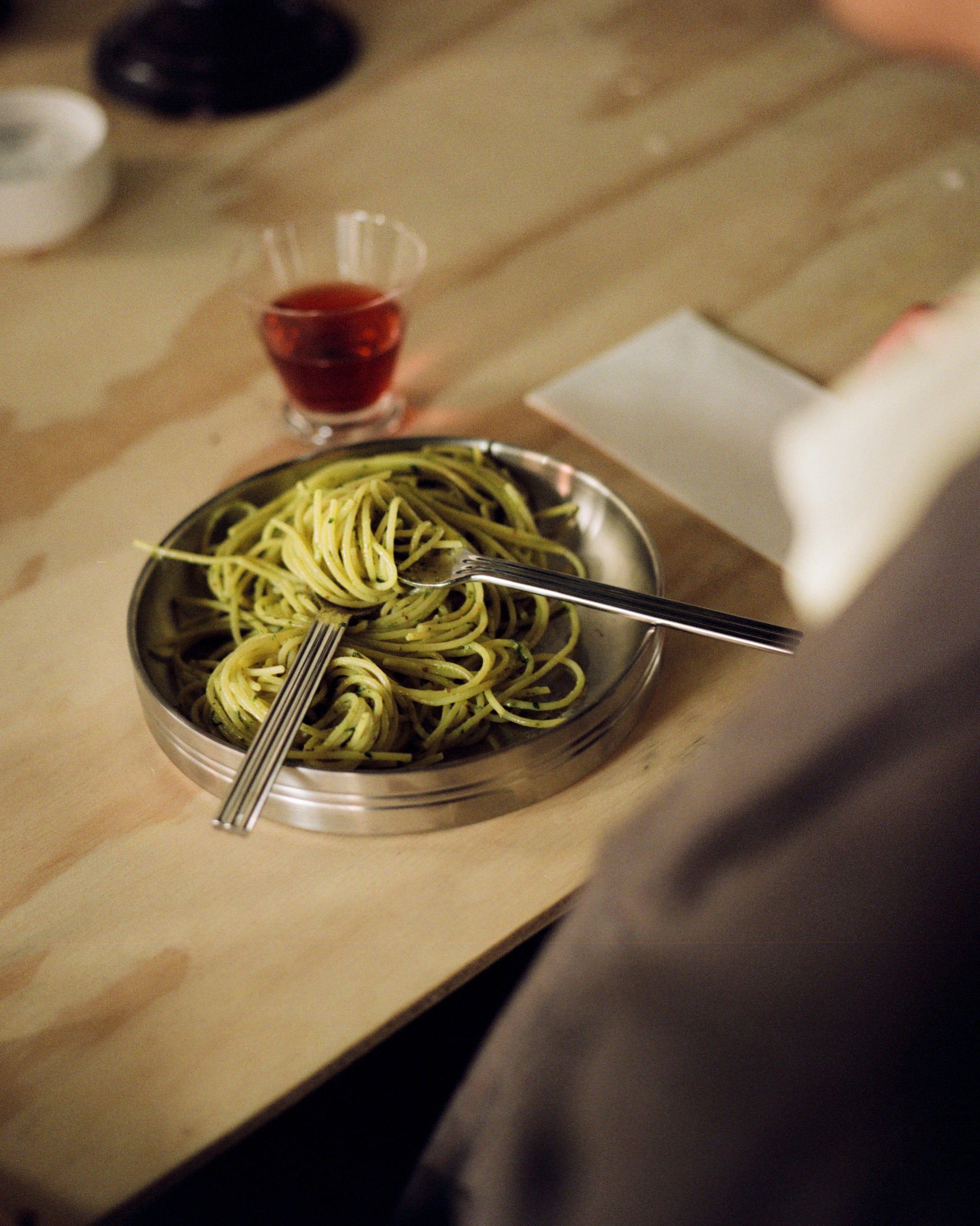 Stainless Steel Pasta Plate / Set of 12