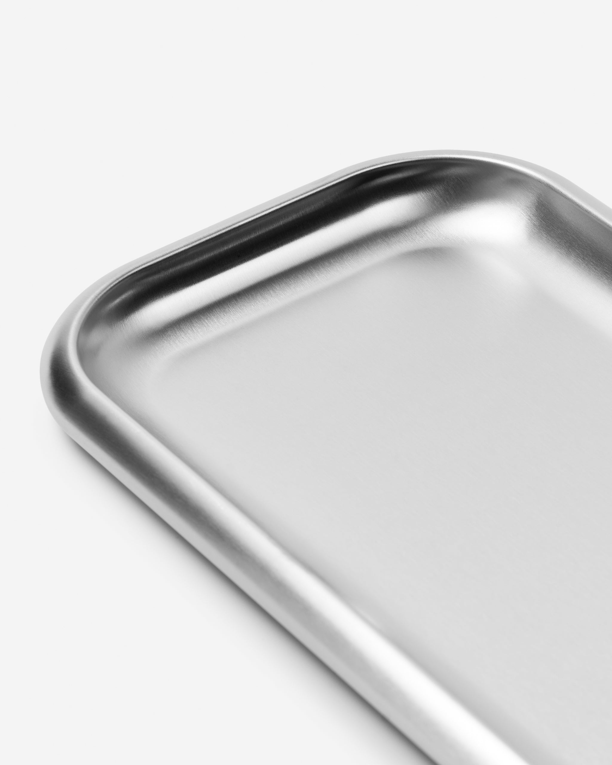 Small Steel Serving Tray - Stonewashed